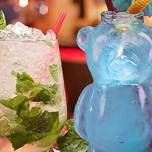 Teddy Bear Cocktail Glass